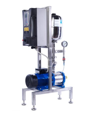 Ready-to-connect single booster system