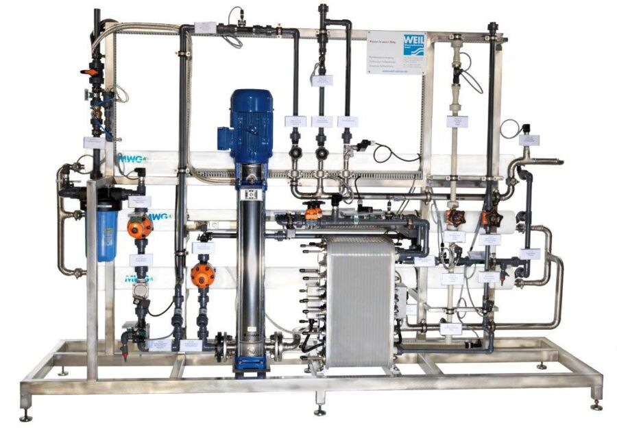 Umkehrosmose - Elektrodeionisationslage 1.500 l/h
