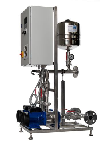 Ready-to-connect double booster system