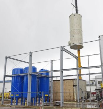 Entsäuerungsanlage 80 m³/h