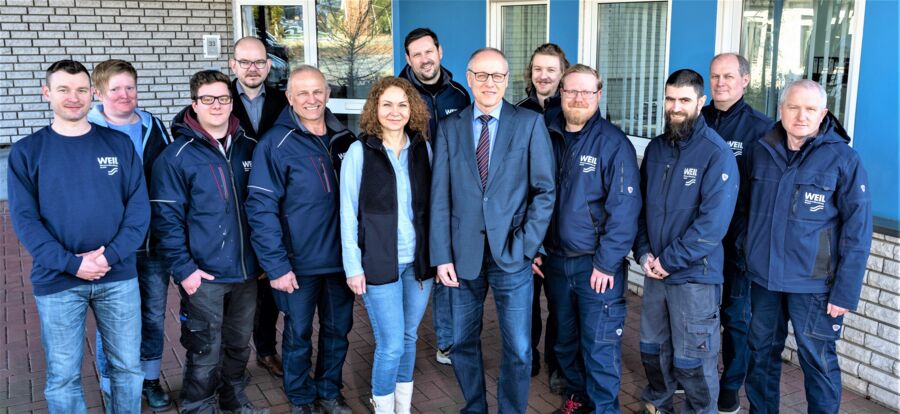 The team at WEIL Wasseraufbereitung GmbH