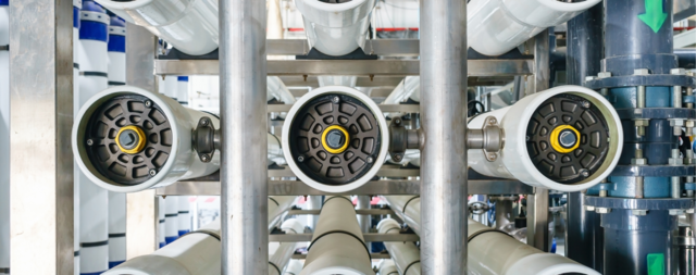 Filter of a reverse osmosis system