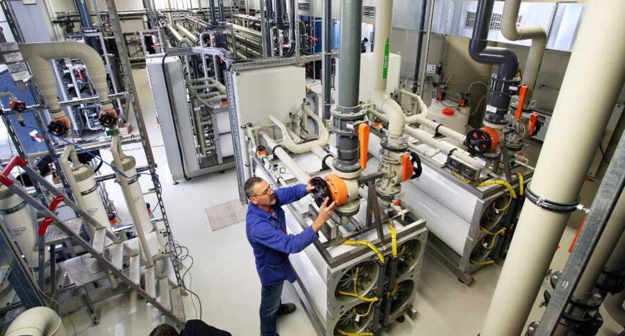 Reinstwasserananlage 3 x 50 m³/h