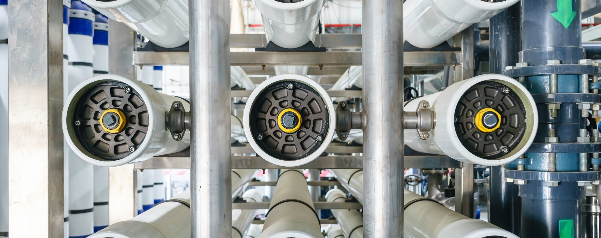 Filter einer Umkehrosmoseanlage